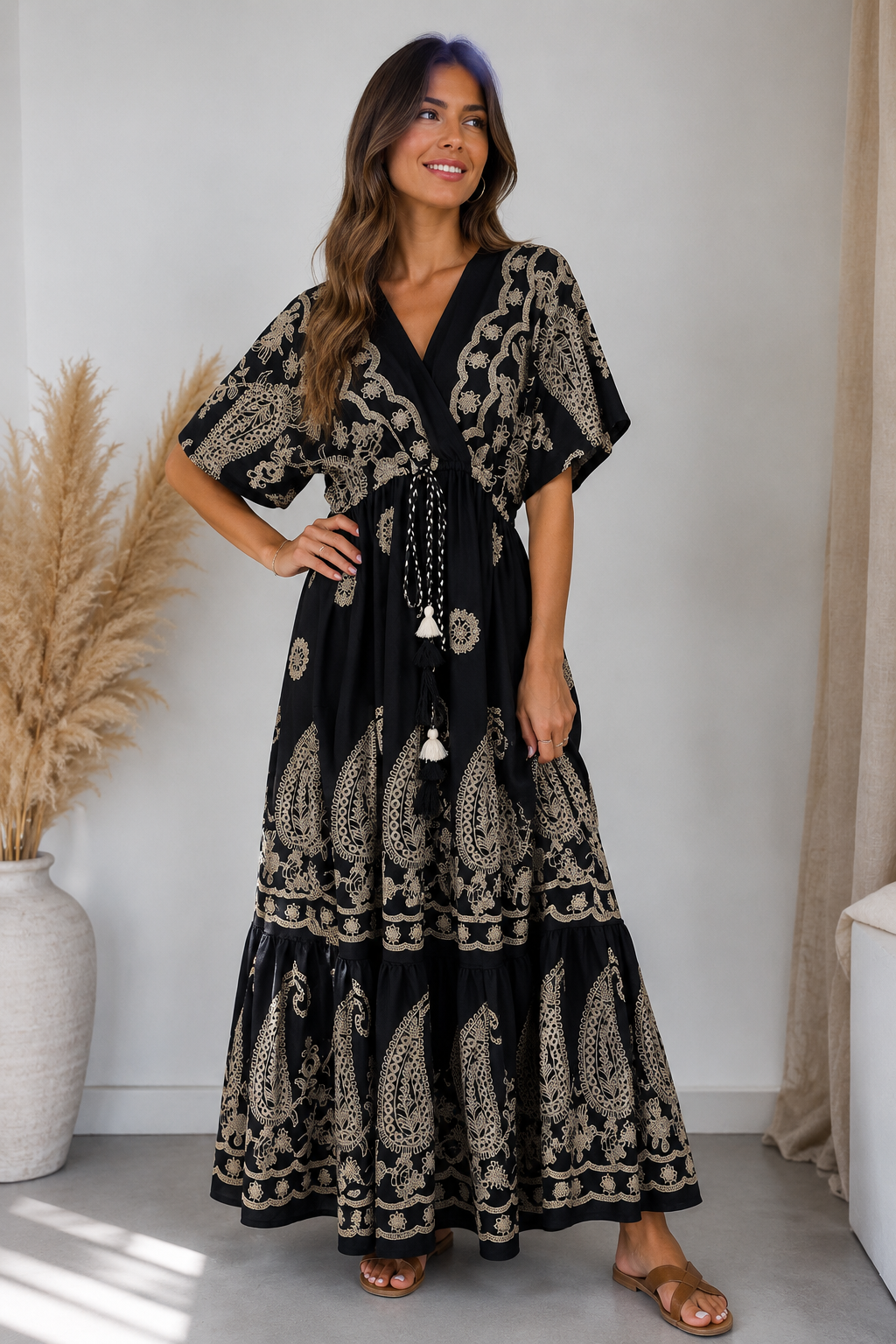 Robe bohème 4 coloris