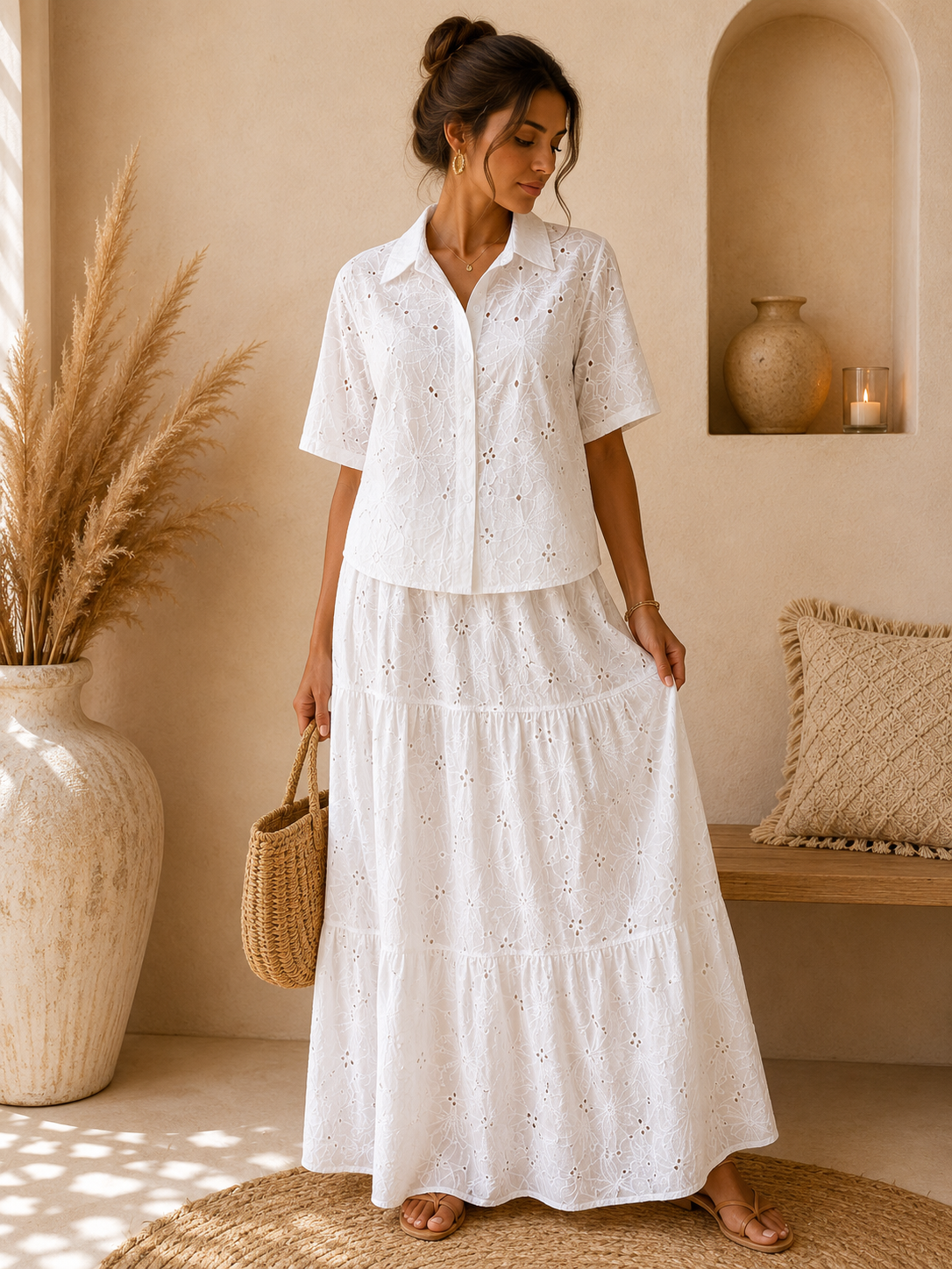 Ensemble jupe + chemise