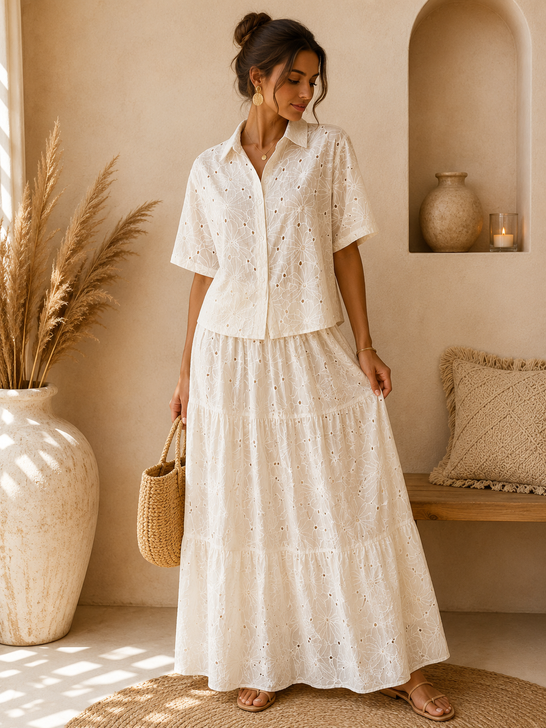 Ensemble jupe + chemise