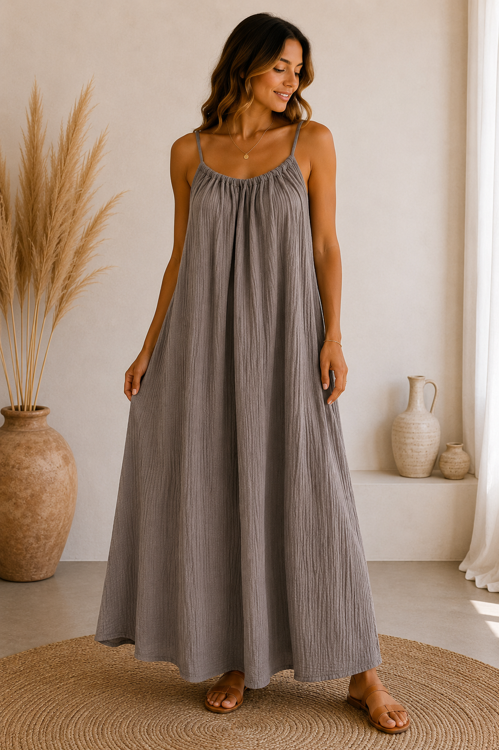 Robe dos nu