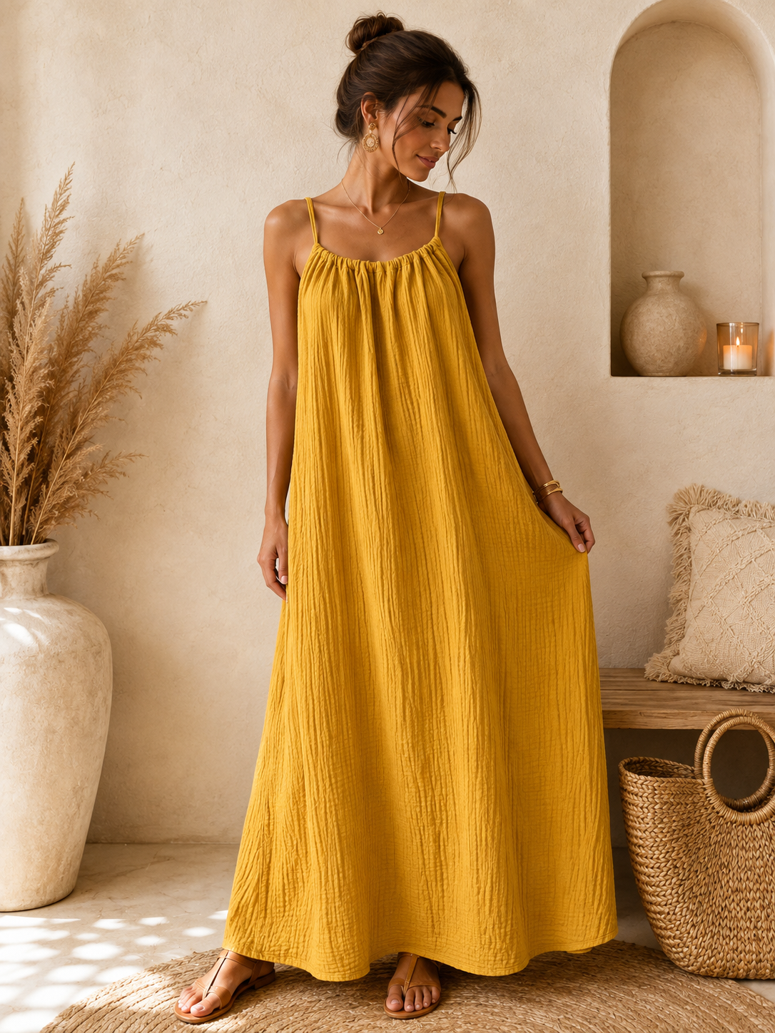 Robe dos nu