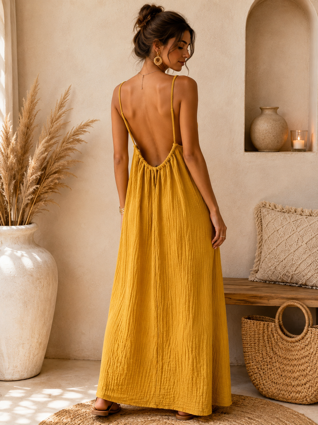 Robe dos nu